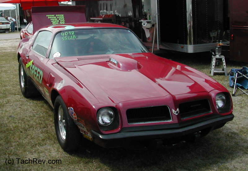 SS/JA 2nd Generation Firebird Drag car. This is a 1974 Poncho.