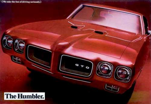 1970 Pontiac Gto. 1970 Pontiac GTO quot;The Humblerquot;