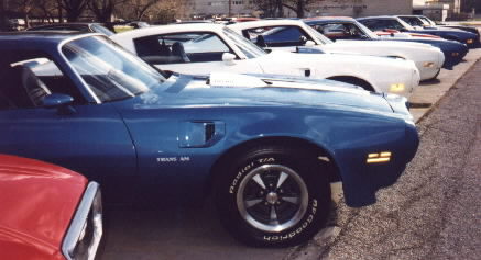 1970 - 79 Shaker Scooped Trans Am Row