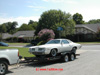 It was 100 degrees outside when we loaded up  &quot;Miss Lilly&quot; our 1973 Pontiac Grand Am for her ride home with us.