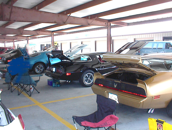 Some of the show attendees