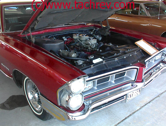 Non-factory Tri-power on 1965 Grand Prix