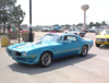 Lucern Blue T/A entering the show