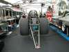 Whit Bazemores Funny Car rear.