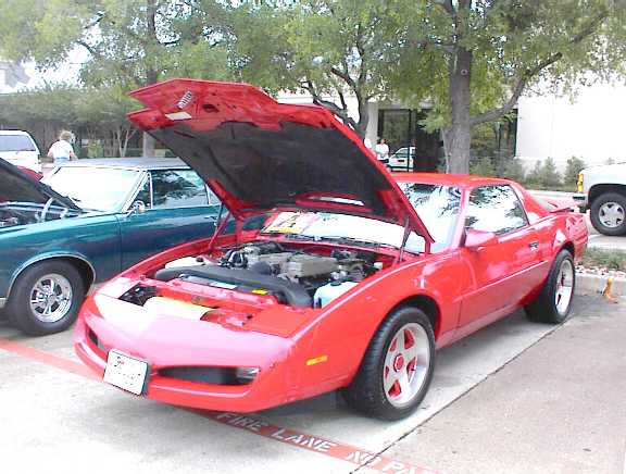 Fiberglass Hood installed by Jimmy Flemming on his restored Macho T/A # 53 1979 400 4speed Trans Am