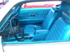 Jay Lord's 1970 Custom Blue T/A interior