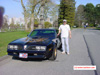 'da Man Brian next to one of his Pontiacs