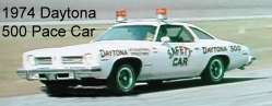 1974 Daytona 500 Pace Car Pontiac LeMans