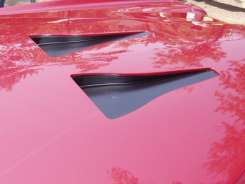Close up of NACA Scoops for the functional Grand Am Ram-Air Induction System
