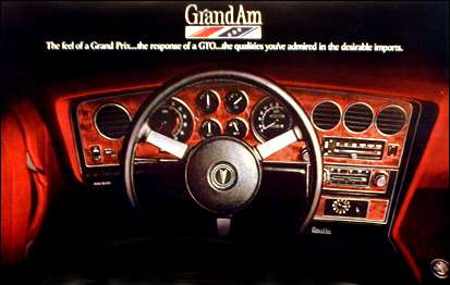 1973 Grand Am Dash - Drivers view.