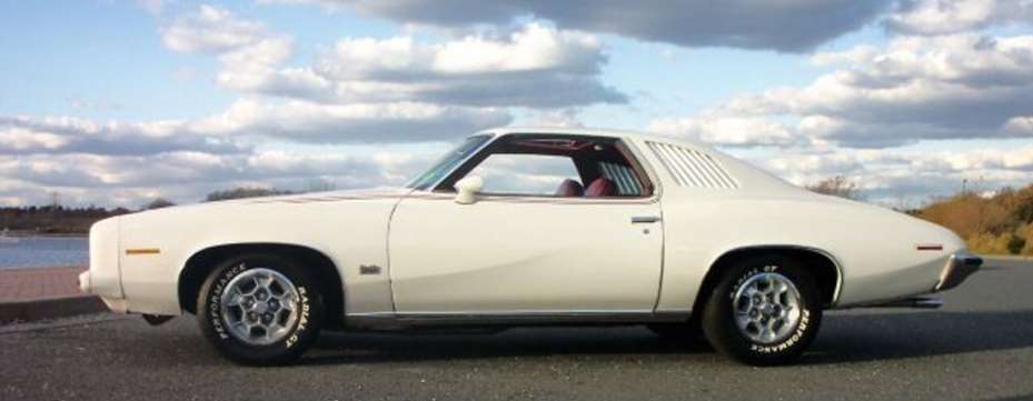 Drivers side view of the  Pontiac Grand Am 1973