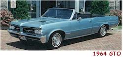 1964 GTO - image and text courtesy We Love Pontiacs.com