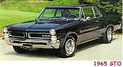 1965 GTO - image and text courtesy We Love Pontiacs.com