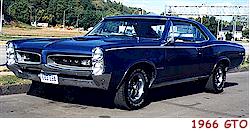 1966 GTO - image and text courtesy We Love Pontiacs.com
