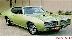 1969 GTO - image and text courtesy We Love Pontiacs.com