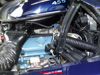 Engine view of Howards 74 455 CID Trans Am.