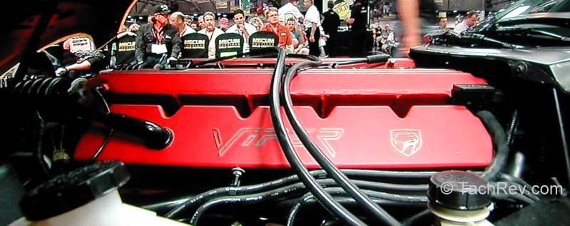 The infamous V-10 Viper Engine = Carry A Big Stick! Ten Cylinders Worth