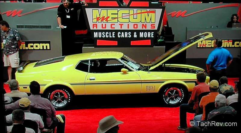 Take another look at how long that All Steel Functional Ram Air Hood is. The driving impression is definitely a "Long and Low" one in this Mustang.