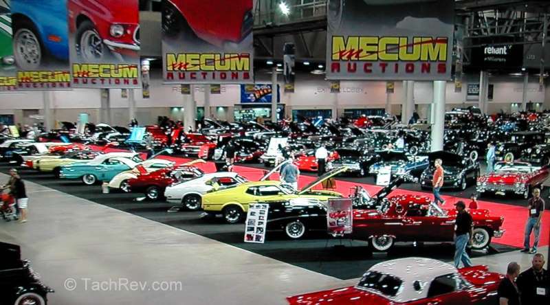 This 1971 Mustang Mach 1 429 CJ Ram Air was also part of the main showcase of vehicles