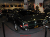 Fastback rear view of the BULLETT Mustang with more memorabilia in the background.