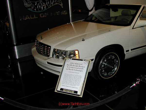 Pope John II 's custom 1999 Cadillac was worked by Rousch Technologies.