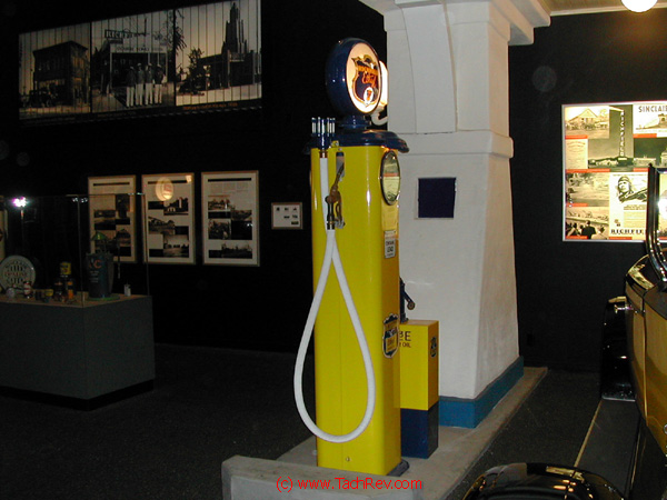 One of the Ethyl dispensers that was operated by Full-Service Station Attendants