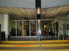 Main entrance to the Petersen Automotive Museum in Los Angeles California