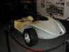 Rear 3/4 view of the MANTARAY display at The Petersen Automotive Museum