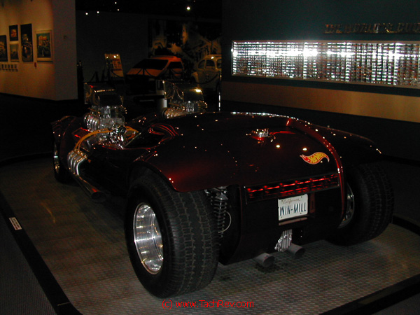 Rear look at the Twin Mill in full scale. Notice the Twin Mill California plate.