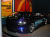 Deora II® in full scale. Note the Hot Wheels® 1960's supersized package background display: "Daredevil Loop - Accessory Pak by Mattel 360° Drive-In Loop-The-Loop"