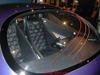 Close up of interior and the beautiful colors of Deora II®.