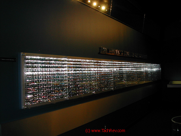This wall display includes all of the Hot Wheels® vehicles that I could remember owning or seeing.