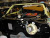 Firewall view as theis Goat gets rebuilt