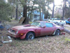 A 1976 T/A that has the hand painted wood sign that states: