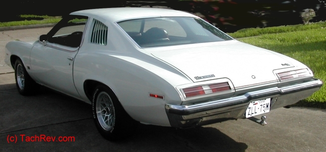 Drivers side rear view