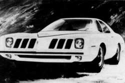 Prototype Grand Am design drawing