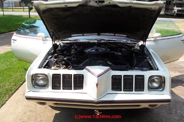 Front view of 1973 Pontiac Grand Am.