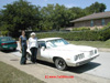Trudy with "Miss Lilly" the original owner of our Pontiac Grand Am that we named "Miss Lilly" in honor of the sweet original owner.